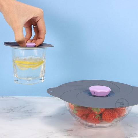 Silicone Suction Lids Food Covers Food Storage-HA00964-Veeddydropshipping