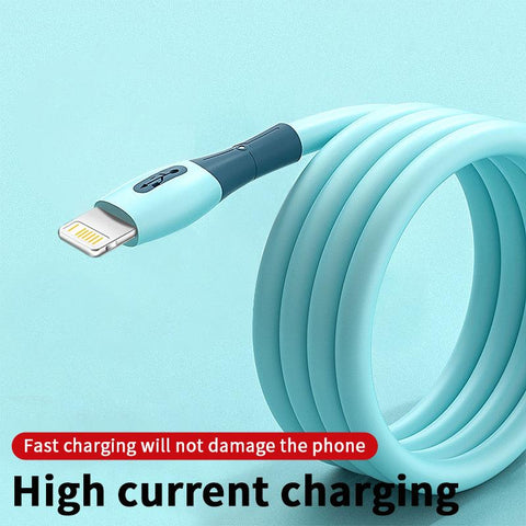 YUTOOL USB Cable for iPhone14 13 12 11 Pro Max Xs X 8 Plus Cable 2.4A Fast Charging-PA00418-Veeddydropshipping