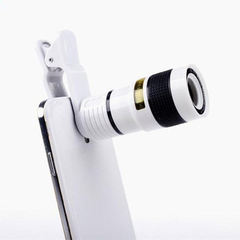 8X HD Zoom Mobile Phone Magnifying Glass Microscope Digital Telescope Camera Lens-PA00652-Veeddydropshipping