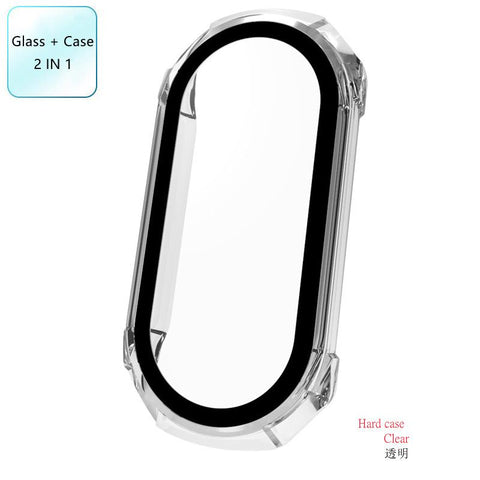 3D Screen Protector Glass Case For Xiaomi Mi Band 7 6 NFC 5 4 Bracelet -CE00684-Veeddydropshipping