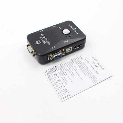 Switch Splitter with Two Cables Mouse Monitor Computer-CO00244-Veeddydropshipping