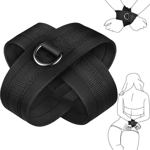 BDSM Fetish Armbinder Restraints Bondage Handcuffs Shackles Erotic Accessories -BH01338-Veeddydropshipping