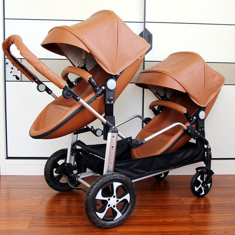 NEW Twins baby stroller 2 in 1,poussette double jumeaux,Shell double stroller-TB00363-Veeddydropshipping