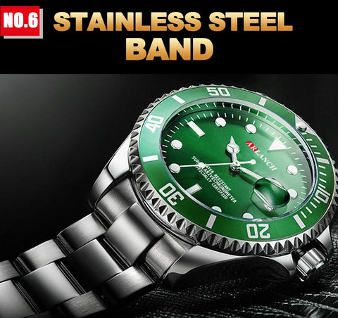 Luxury Mens Watches Stainless Steel Business Waterproof-JW00619-Veeddydropshipping