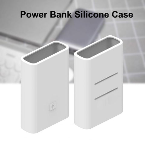 Power Bank Silicone Case 10000mah Drop-proof Sleeve for Xiaomi 10000mah Power-PA00453-Veeddydropshipping