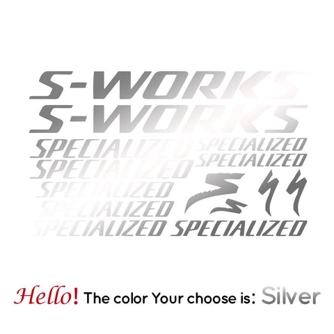 Stickers S-WORKS Car Motorcycle Body Styling Accessories-AM00915-Veeddydropshipping