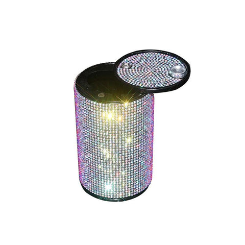 Universal Car Ashtray Crystal Diamond Ash Tray Auto Interior Decor-AM00049-Veeddydropshipping