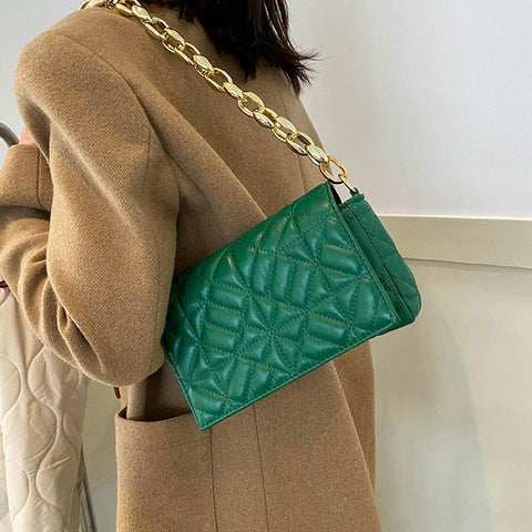 Thick Chain Underarm Bags For Women Brand Designer Handbags-BS00141-Veeddydropshipping