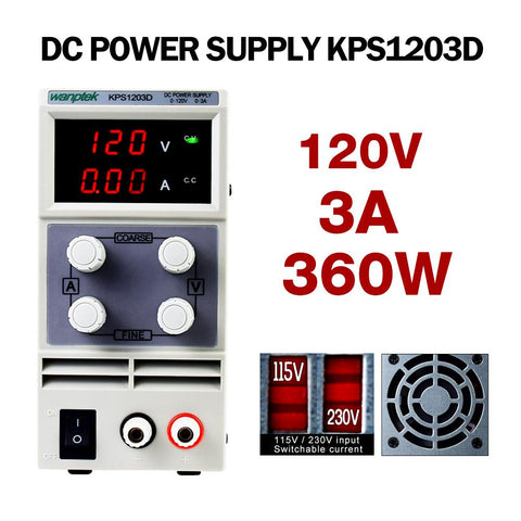 Adjustable dc power dual digital display regulator-TI00663-Veeddydropshipping