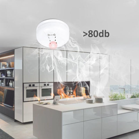 Smoke Detector Fire Alarm Sensor-CO00638-Veeddydropshipping