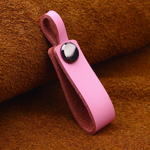 Genuine Leather Tow Straps Material Smooth Surface Car Key-AM01425-Veeddydropshipping
