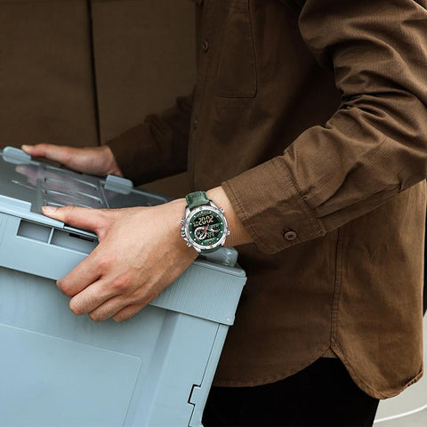 Luxury Sport Men’s Chronograph Quartz Waterproof Watch -JW00826-Veeddydropshipping