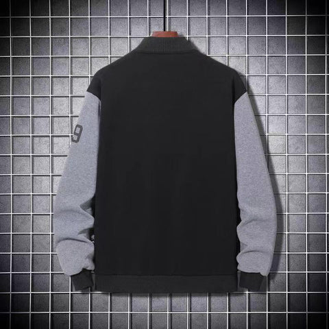 Colorblock Bomber Jacket Without Tee-Veeddydropshipping
