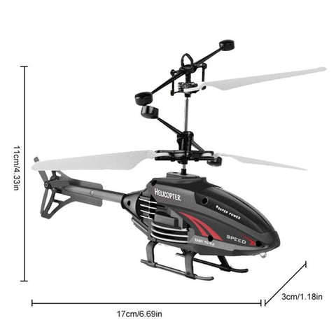 Flying Helicopter Toys USB Rechargeable Induction Hover Helicopter-TB01401-Veeddydropshipping