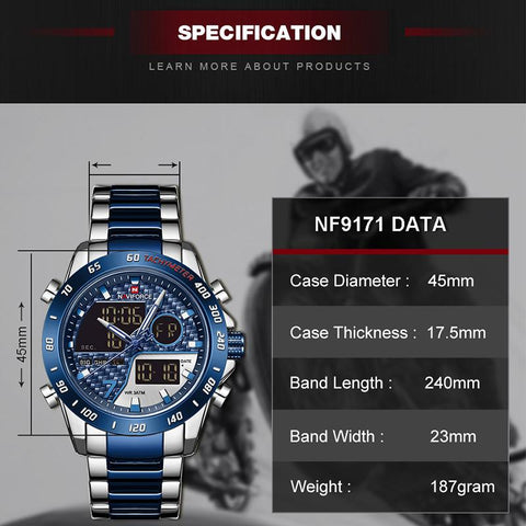 Luxury Brand Wrist Watch Military Digital Sport Watches For Man -JW00802-Veeddydropshipping