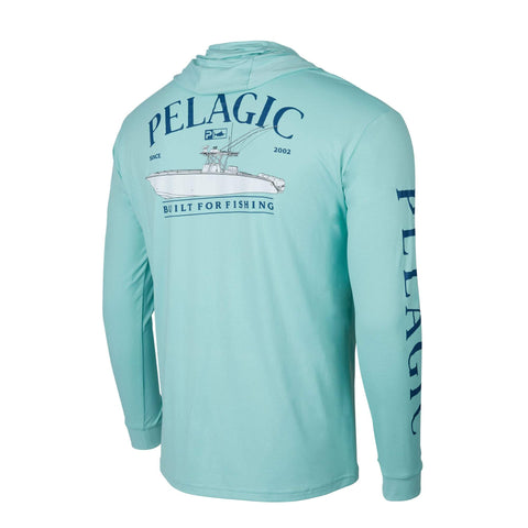 Pelagic Fish Hoodies Cap UV Protection Long Sleeve Jersey Run Camisa Pesca Upf 50 -OS00487-Veeddydropshipping