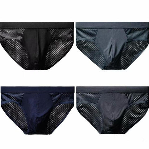 Underwear Briefs Breathable Underwear Bamboo Carbon Fiber-MF01499-Veeddydropshipping