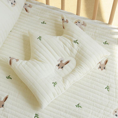 Korea Style Baby Pillow Soft Cotton Neck Protector Newborn Infant Nursing-TB00703-Veeddydropshipping
