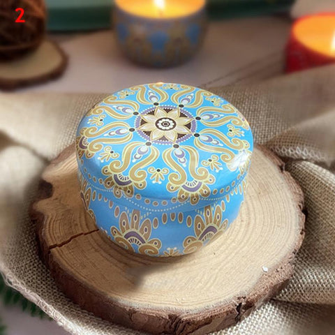 Scented Flower Candle Fragrance Candle-HA00348-Veeddydropshipping