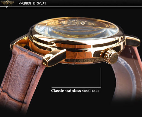 Mens Watches Top Brand Luxury Mechanical Skeleton Watch-JW00615-Veeddydropshipping