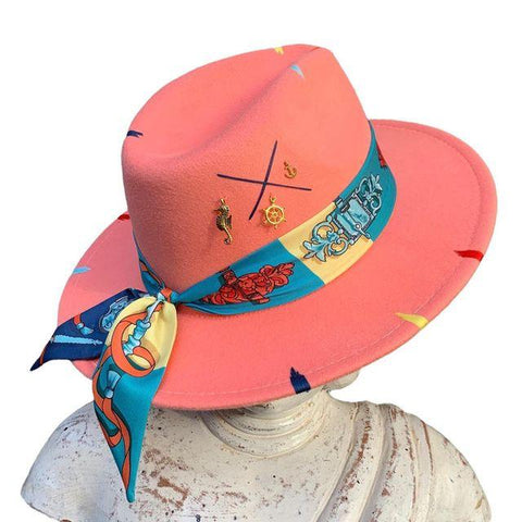color hat panel adjustable unisex hat Fedora-MF01000-Veeddydropshipping
