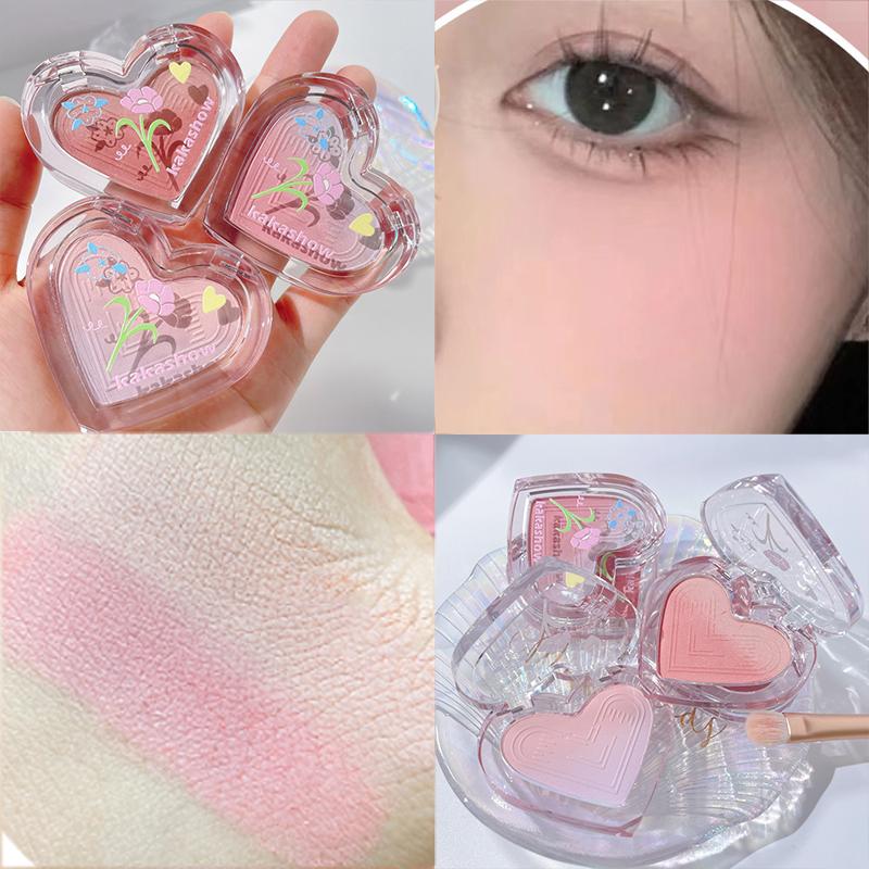 Gradient Blush Palette Cheek Silky Powder Matte-BH00718-Veeddydropshipping