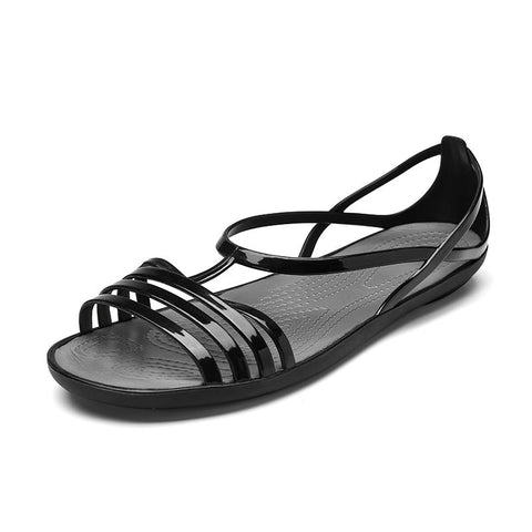 New EVA Casual Mixed Candy Colors Soft Slip On Beach Jelly-BS00901-Veeddydropshipping