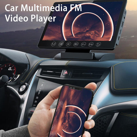 1 Set Useful Car Monitor  Touch Control Plug-and-Play Car Display Screen-AM00689-Veeddydropshipping