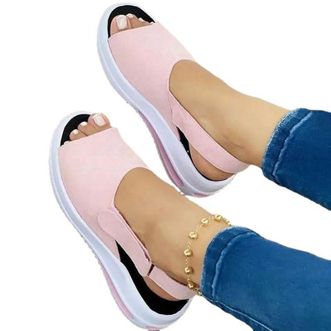 Women&#39;s Sandals Slip On Retro Ladies Shoes Slipper Beach-BS00873-Veeddydropshipping