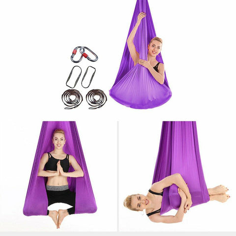 Sensory Swing Elastic Yoga Hammock-HA01638-Veeddydropshipping