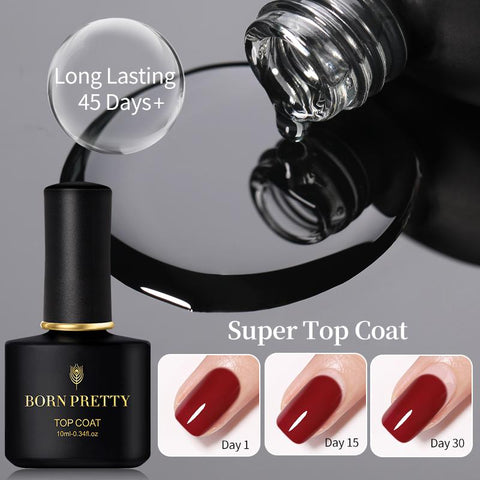 10ml Base Gel Top Coat UV Gel Nail Polish Nail Art Manicure -BH01012-Veeddydropshipping