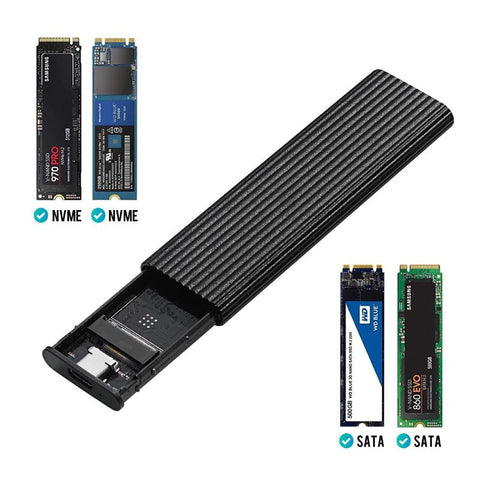 M2 SSD Case NVME Enclosure M.2 to USB SSD Adapter for NVME PCIE NGFF-CE00086-Veeddydropshipping