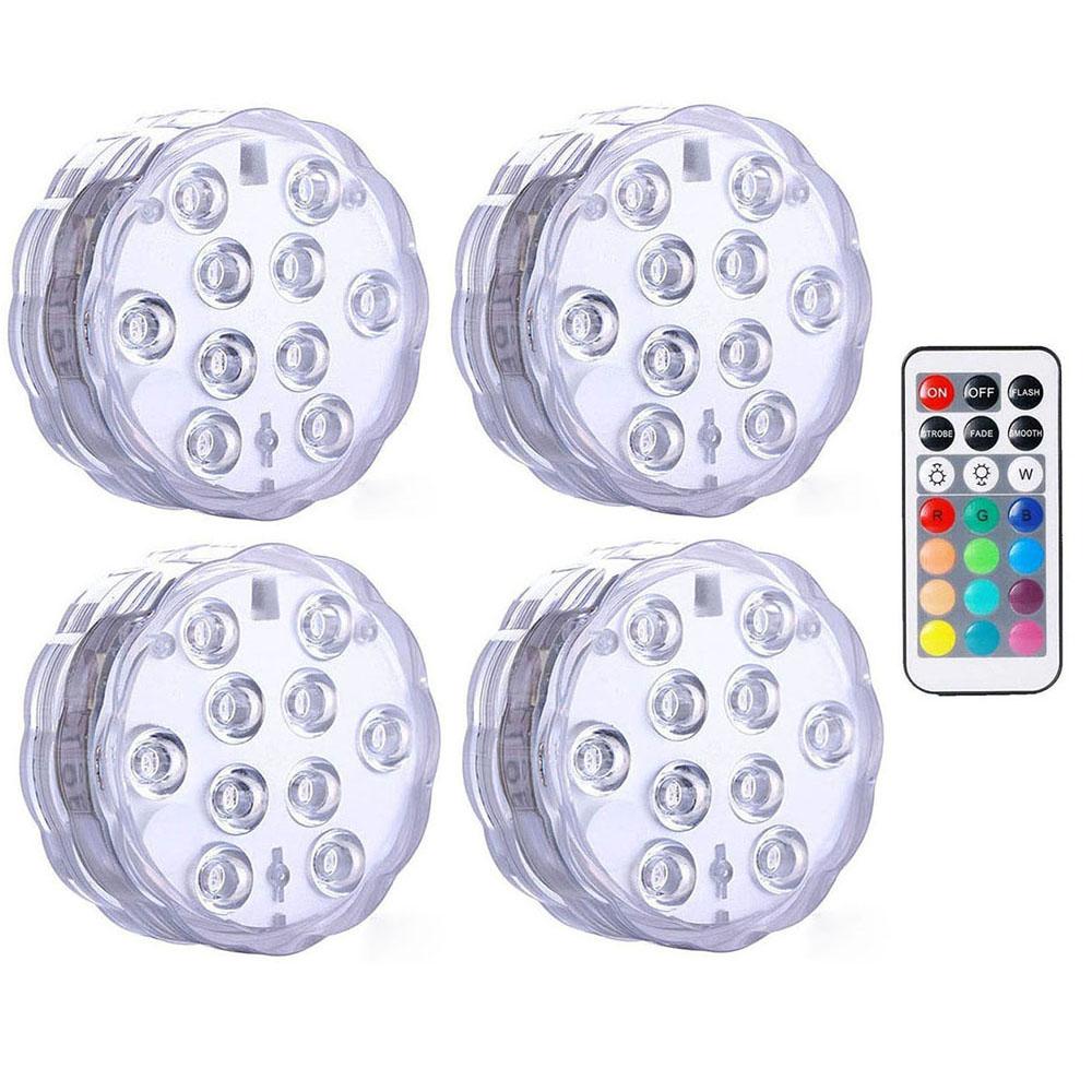 IP68 Waterproof Multi Color Submersible LED Lights Underwater Night-TI00954-Veeddydropshipping
