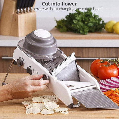 Adjustable Mandoline Slicer Stainless Steel Grater-HA01945-Veeddydropshipping