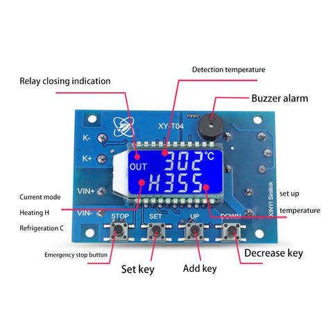 WIFI Remote Thermostat High Precision Temperature Controller Module-TI01041-Veeddydropshipping