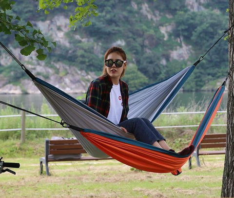Ultra-light hammock outdoor swing double anti-rollover-HA01673-Veeddydropshipping