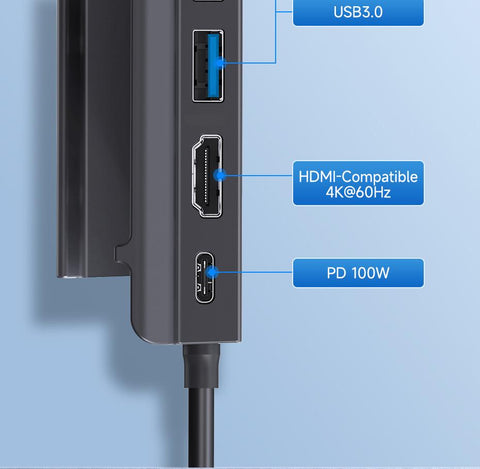 Docking Station HDMI-compatible Base Accessories-CO00053-Veeddydropshipping