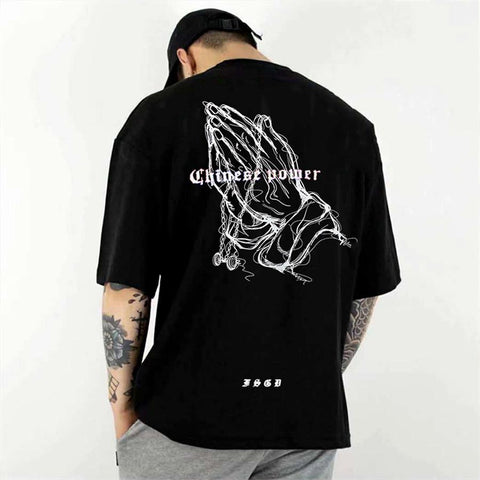 t-shirt Fashion Hip Hop Gyms Singlet Cotton Loose