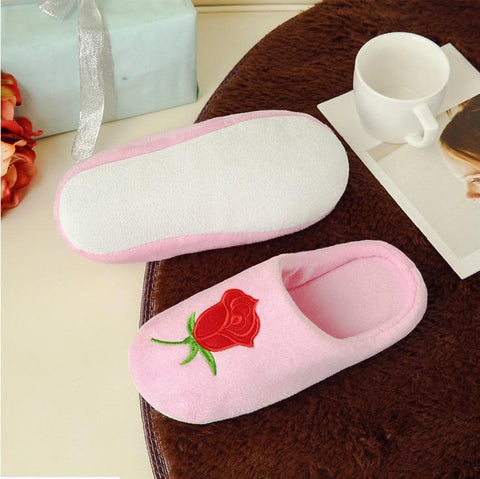 Plush Lovers Home Slippers Anti-slip House Floor Shoes-BS01155-Veeddydropshipping