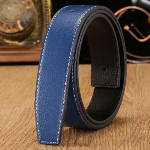 Belt Strap Genuine Leather FOR H Buckle Luxury-MF00741