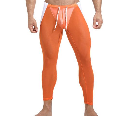 Transparent Man Underwear Breathable Men&#39;s Lingerie Leggings Sleep-MF01549-Veeddydropshipping