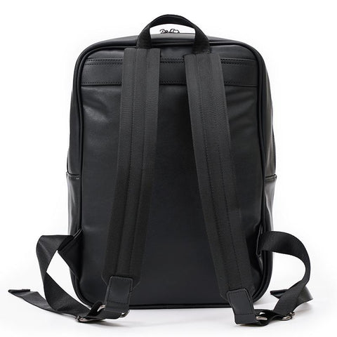 Business Casual Large-capacity Men&#39;s Backpack Woven PU Leather-BS00320-Veeddydropshipping