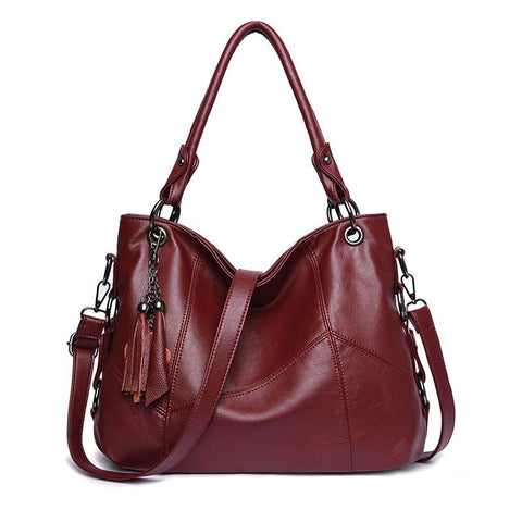 Leather Handbags Women Messenger Crossbody Bag European&amp-BS00126-Veeddydropshipping