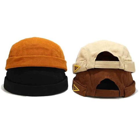 Cap Loop Top Male Female Skullies Docker Hats-MF00979-Veeddydropshipping