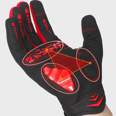 Autumn Winter Gloves Full Finger Bike Gloves Touchscreen Bicycle Gloves Anti-slip -OS00986-Veeddydropshipping