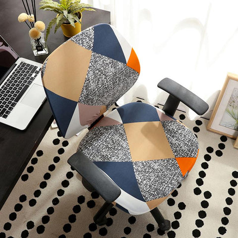 Elastic Armchair Computer Chair Cover Stretch Spandex-HA00404-Veeddydropshipping