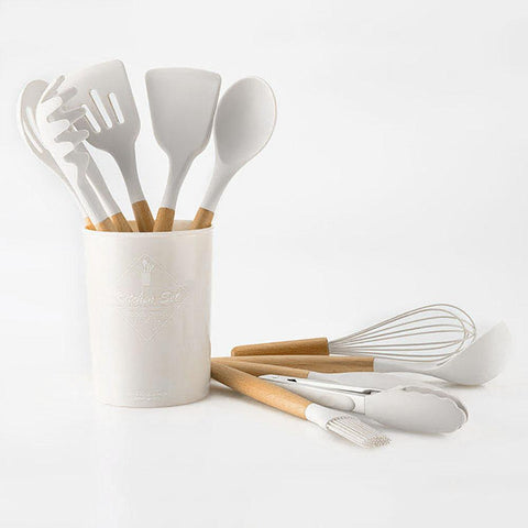 Silicone Kitchenware Cooking Utensils Set Non-stick-HA01340-Veeddydropshipping