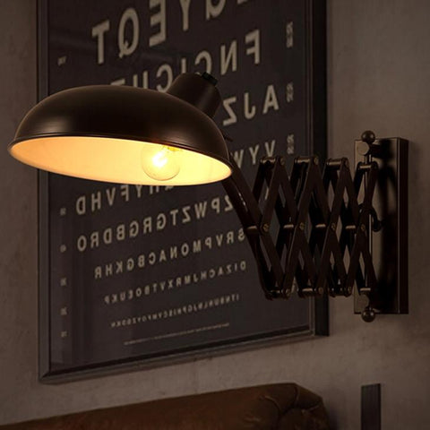 Industrial wind retractable wall lamp-TI00454-Veeddydropshipping