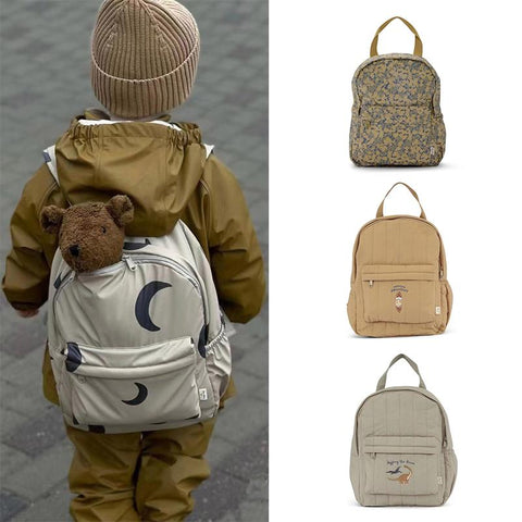 KS Kids Primary Schoolbag Kindergarten Baby Backpack Cartoon Embroidery-TB00004-Veeddydropshipping