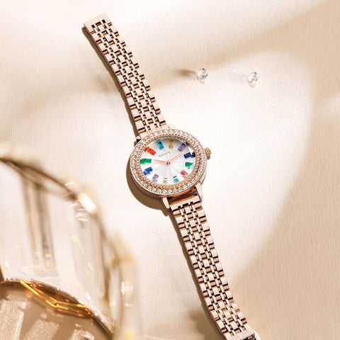 Luxury Elegant Watch for Women Quartz Diamond Wristwatch -JW01011-Veeddydropshipping
